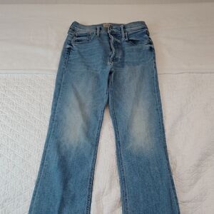 MOTHER Light Blue Flare Jeans